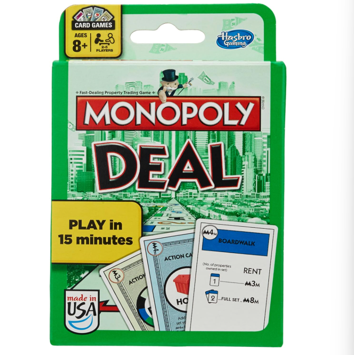 Hasbro Monopoly Deal Card Game - Hasbro Game Monopoly review and price