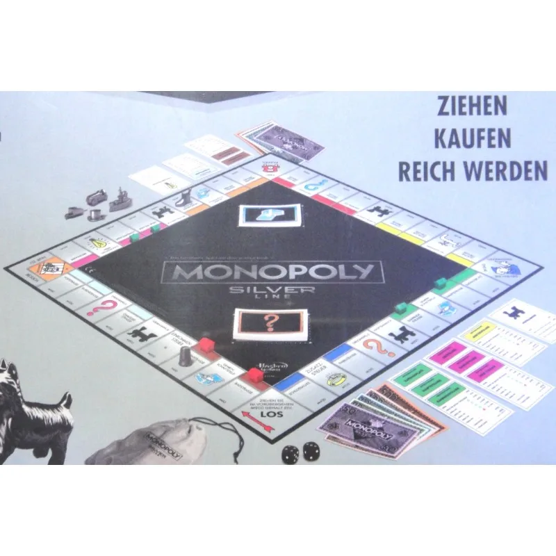 Hasbro Monopoly Figure Silvery - Hasbro Game Monopoly review and price