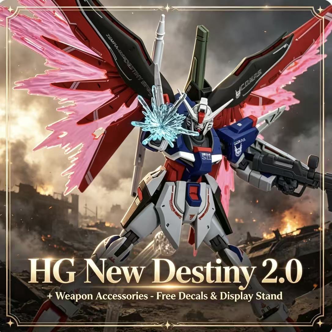 224 HG 1/144 Destiny Spec II F - Bandai Model Gundam Hg review and price