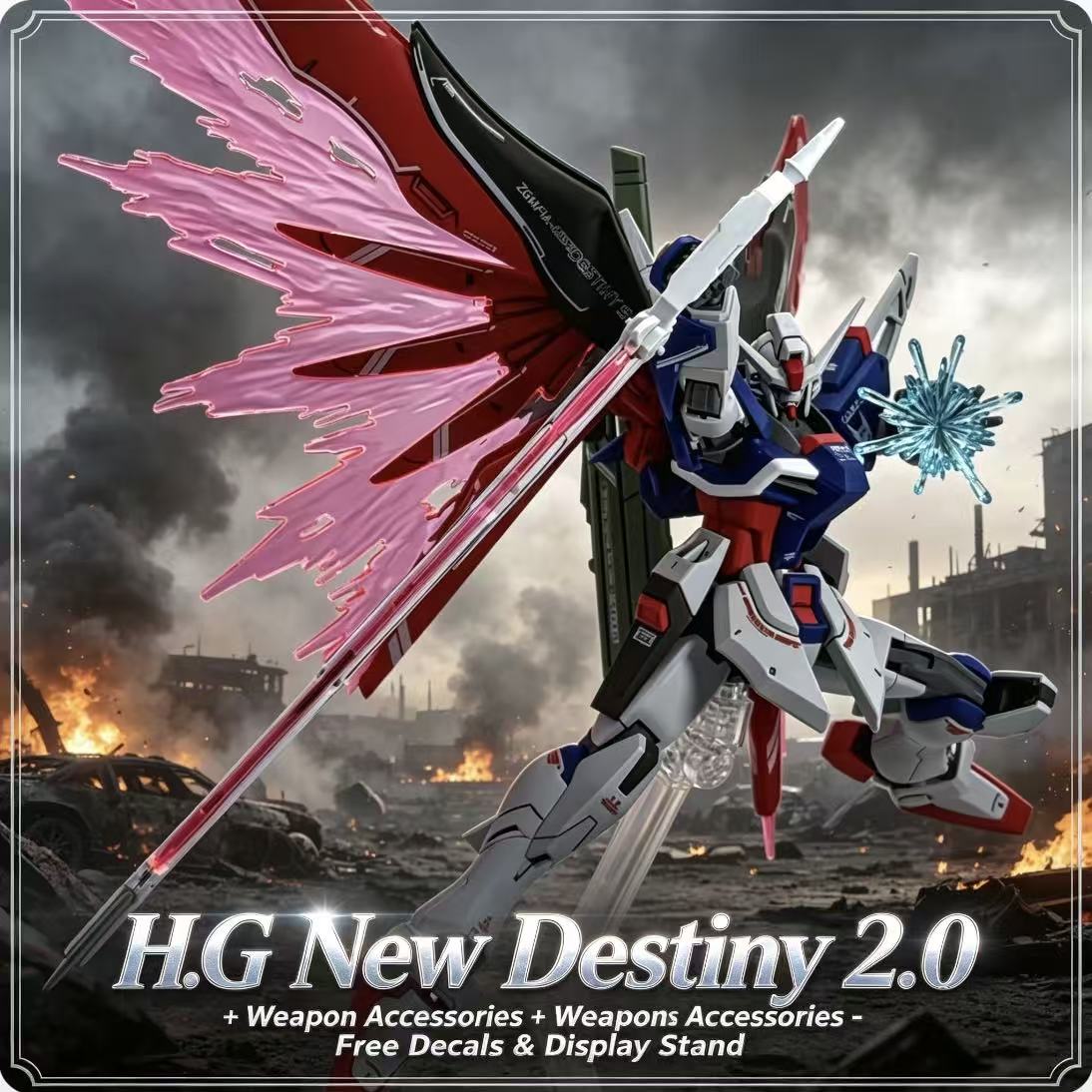 224 HG 1/144 Destiny Spec II F - Bandai Model Gundam Hg review and price