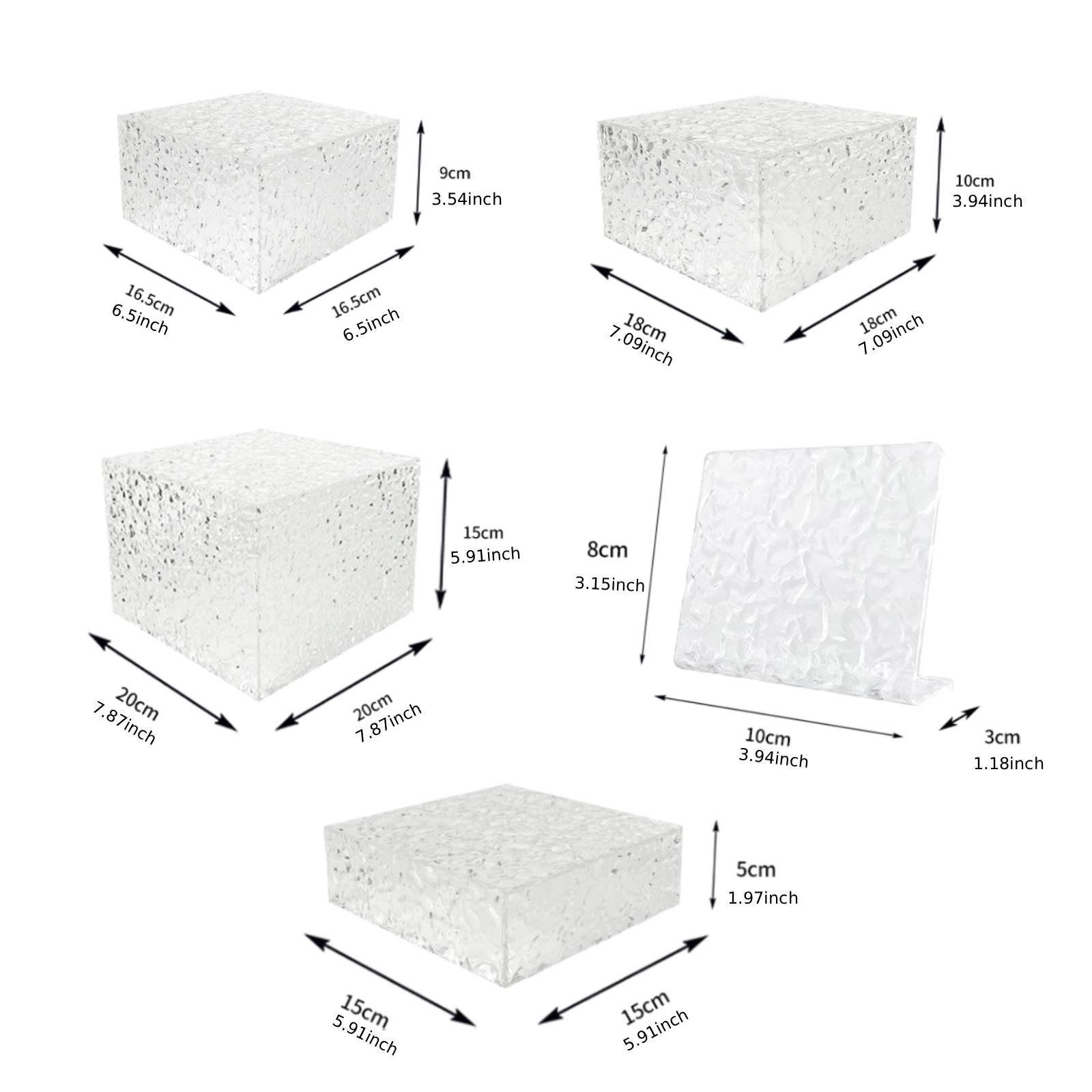 Acrylic Dessert Display Stand  - Display Risers Set review and price